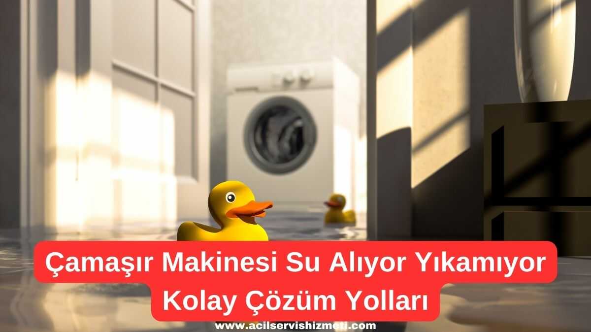 Aeg Çamaşır Makinesi Su Alıyor Yıkamıyor